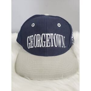 Vintage The Game Georgetown Hoyas Wool Snapback Hat NCAA Collegiate‎